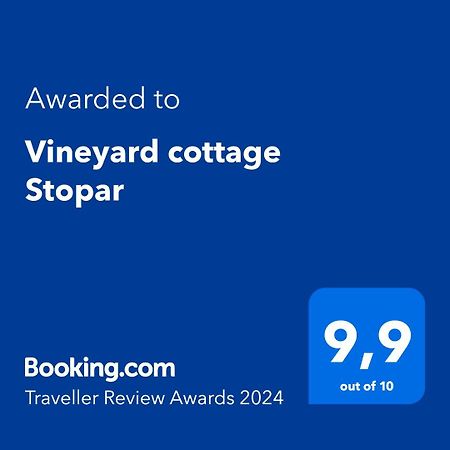 Vineyard Cottage Stopar Straza Eksteriør bilde